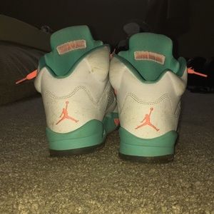 Jordan AQUA 5s !!